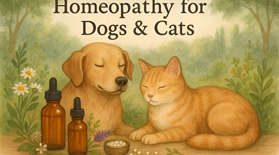 Homeopathy for Pets: Natural Support for Happy, Healthy Animals