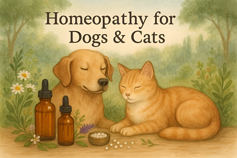 Homeopathy for Pets: Natural Support for Happy, Healthy Animals