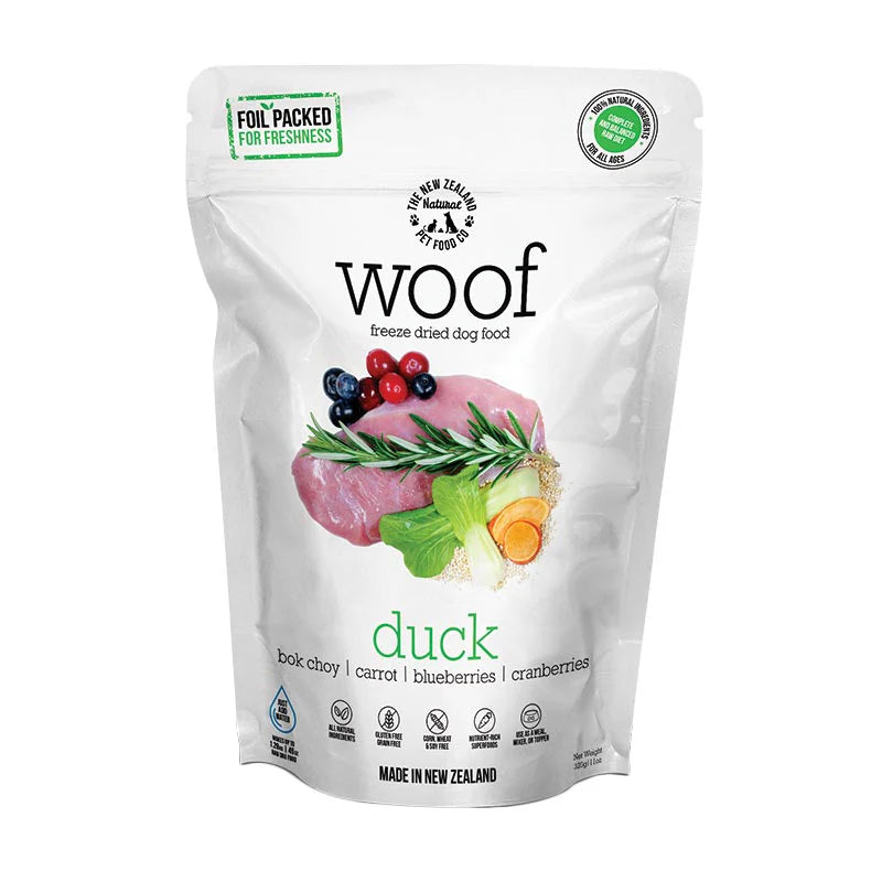 NZ WOOF FD DUCK 280G