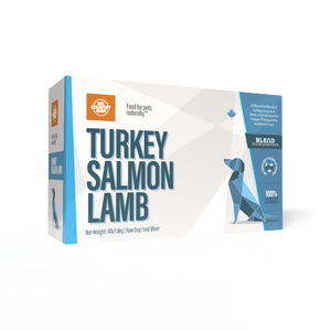 BCR TURKEY/SALMON/LAMB CARTON 4LB