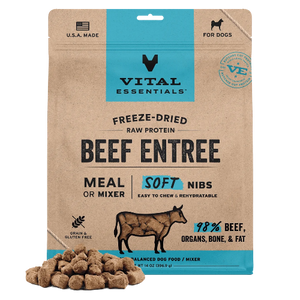 VE DOG FD BEEF SOFT NIBS 14OZ