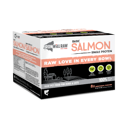 IRON WILL RAW BASIC SALMON 4LB