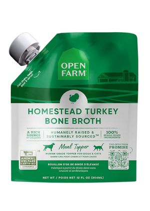 OPEN FARM TURKEY BONE BROTH 12OZ