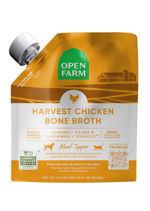 OPEN FARM CHICKEN BONE BROTH 12OZ