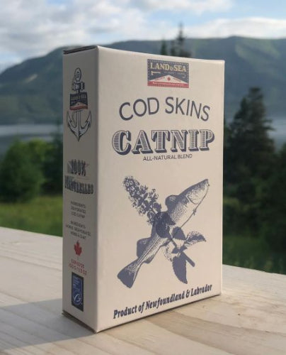 LAND & SEA COD SHAKE W/CATNIP CAT 25G