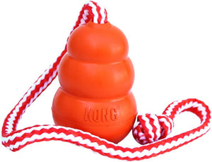 KONG AQUA W/ROPE ORANGE MED