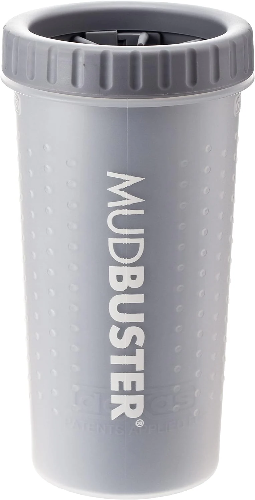 DEXAS MUDBUSTER W/LID GRAY MED