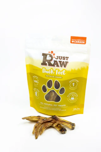 JUST RAW DEHY DUCK FEET 142G