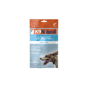 K9 NATURAL FD BEEF GRN TRIPE TOPPER 75G