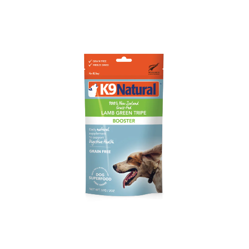 K9 NATURAL FD LAMB GRN TRIPE TOPPER 57G