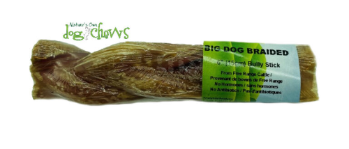 NATURE'S OWN BIG DOG TRI BR BULL STK 6"