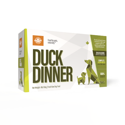 BCR DUCK DINNER CARTON 4LB