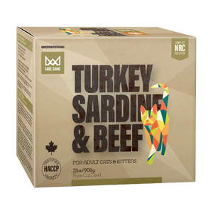BCR FARE GAME CAT TURK/SARD/BEEF 2LB