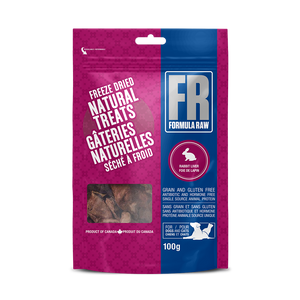 FORMULA RAW FD RABBIT LIVER TREAT 100G