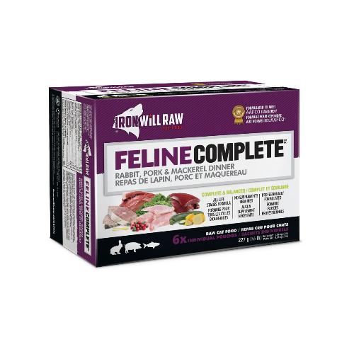 IRON WILL RAW COMP RABB/PK/MAC CAT 3LB