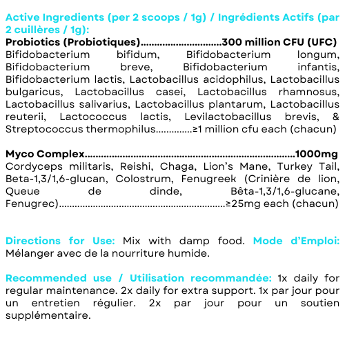 MYCO PET GUT & IMMUNITY+ TOPPER 30G