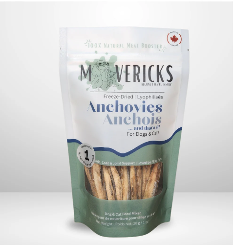 MAVERICKS FD WHOLE ANCHOVIES 28G