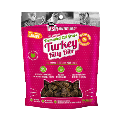 JAY'S TASTY ADV CAT GRASS TURK TREAT 60G