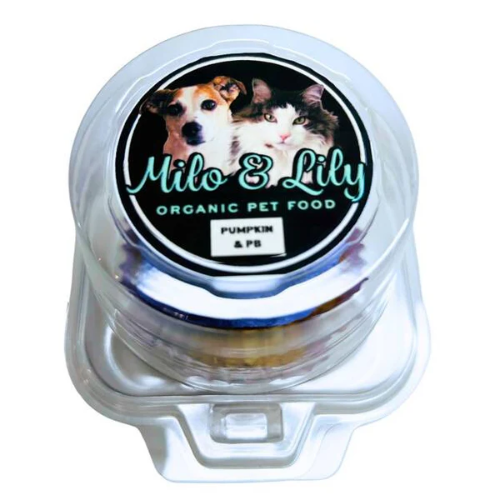 MILO & LILY PUPCAKE PB/PUMPKIN 135G