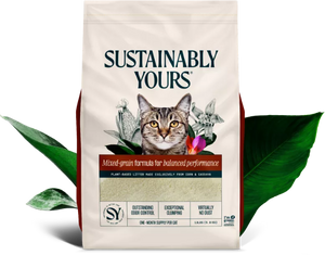 SUSTAINABLY YOURS CAT LITTER MIXED 13LB