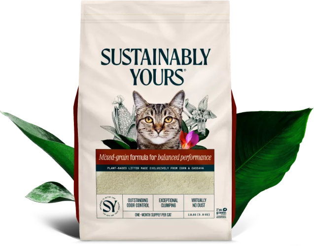 SUSTAINABLY YOURS CAT LITTER MIXED 26LB