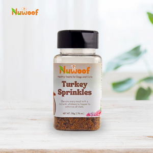 NUWOOF SPRINKLES TURKEY 50G