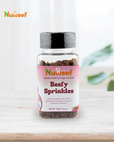 NUWOOF SPRINKLES BEEF 50G