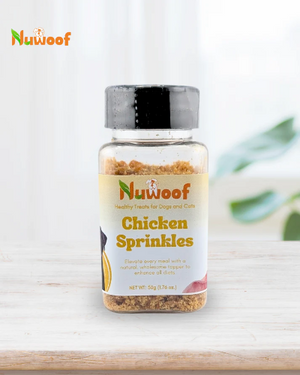 NUWOOF SPRINKLES CHICKEN 50G