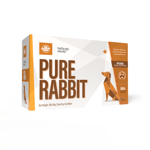 BCR PURE RABBIT CARTON 4LB
