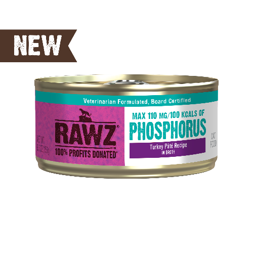 RAWZ PHOS TURK PATE CAT CAN 5.5OZ