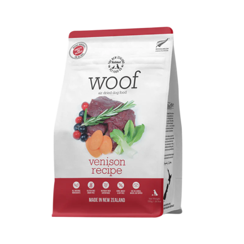 NZ WOOF VENISON AIR DRIED 750G