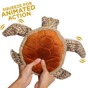 TTAILS PLUSH SEA TURTLE ANIMATED 9"