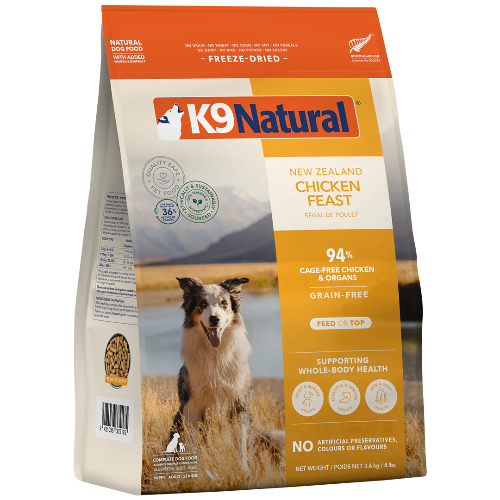 K9 NATURAL FD CHICKEN 3.6KG