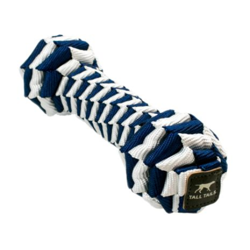 TTAILS BRAIDED BONE NAVY 9"