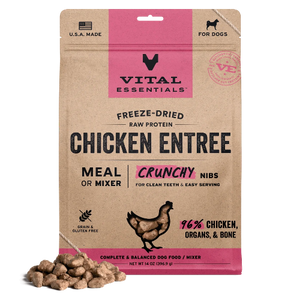 VE DOG FD CHICKEN NIBS 14OZ