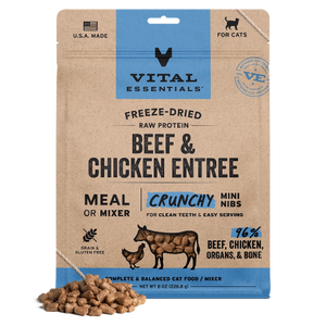 VE CAT FD BEEF/CHIC MINI NIBS 12OZ