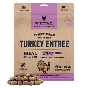 VE CAT FD TURKEY SOFT NIBS 12OZ