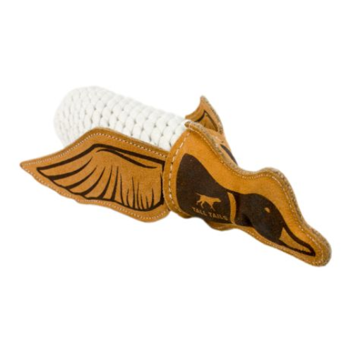 TTAILS LEATHER/ROPE QUACKER 15"