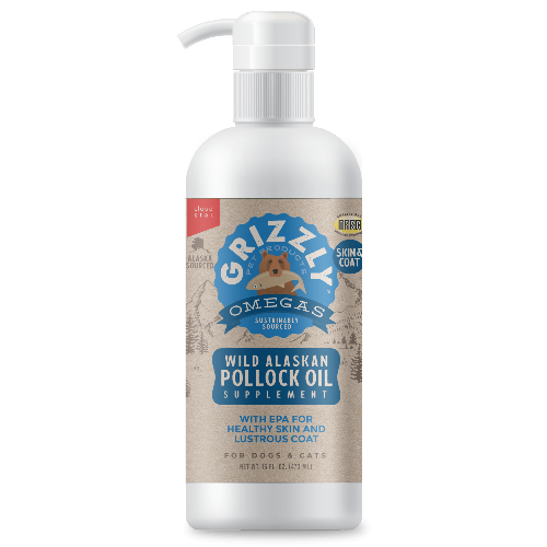 GRIZZLY POLLOCK OIL 16OZ