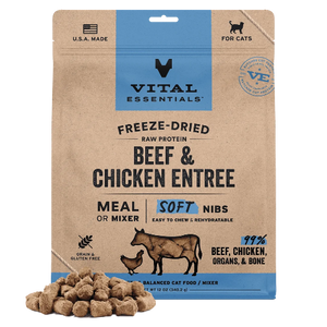 VE CAT FD BEEF/CHIC SOFT NIBS 12OZ