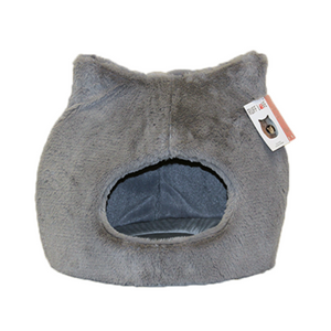 RUFF LOVE COZY CAT BED GREY 19"X19"