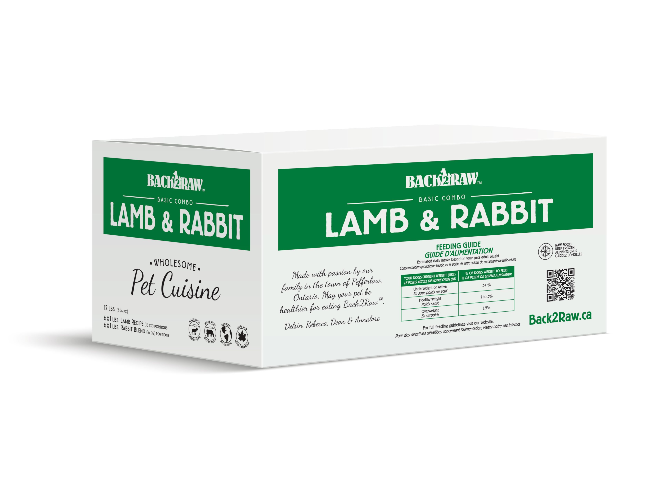 BACK2RAW LAMB/RABBIT BASIC 12LB