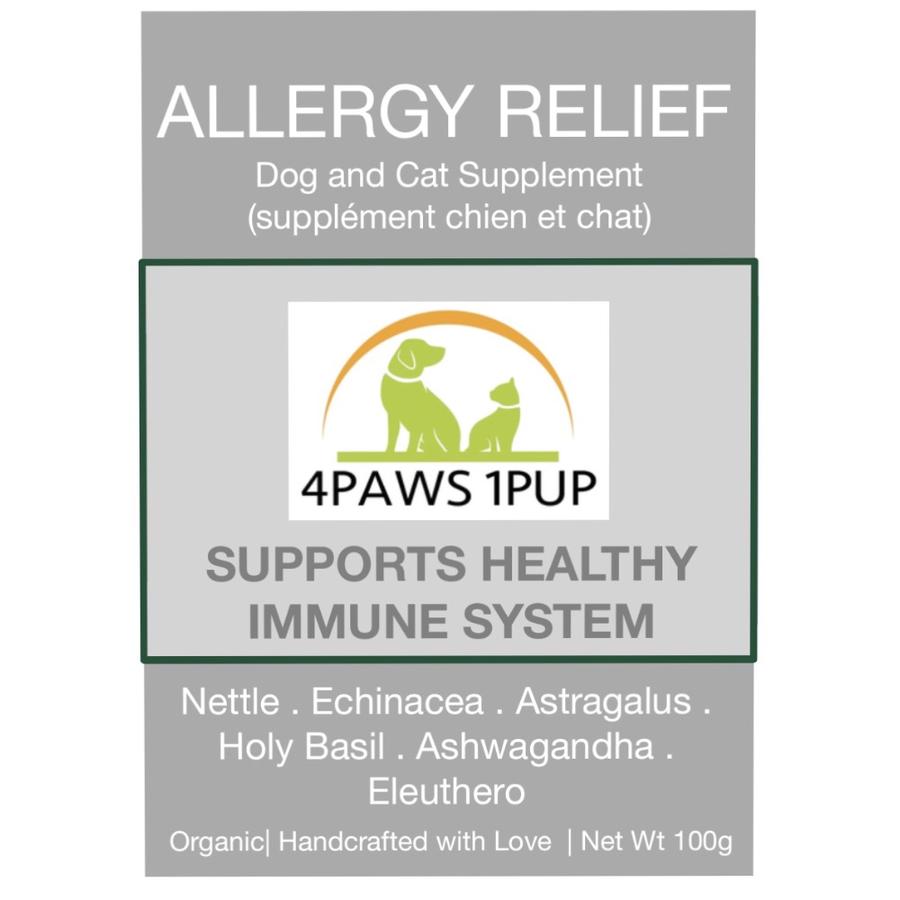 4PAWS1PUP ALLERGY RELIEF 100G