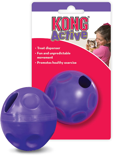 Dog treat ball kong best sale