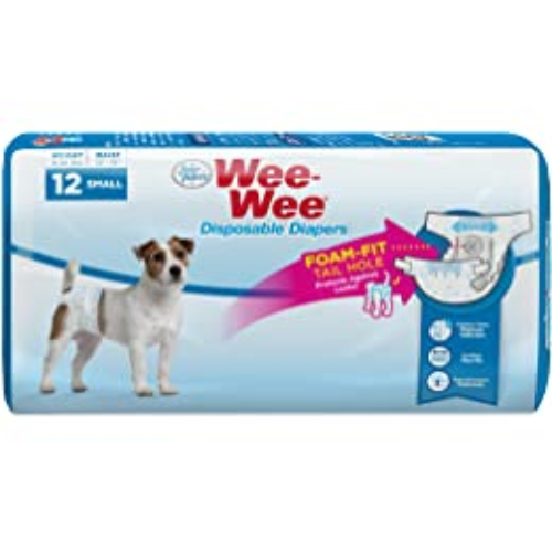 FOUR PAWS WEE WEE DOG DIAPER SM 12PK