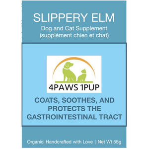 4PAWS1PUP SLIPPERY ELM POWDER 55G