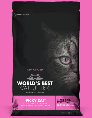 WORLDS BEST PICKY CAT LITTER 6LB