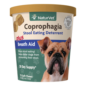NATURVET COPROPHAGIA DETER MÂCHE 70CT