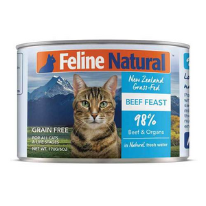 FELINE NATURAL BEEF CAN 170G