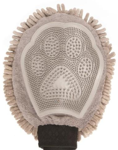 DGS DIRTY DOG GROOMING MITT GREY Tail Blazers Barrie